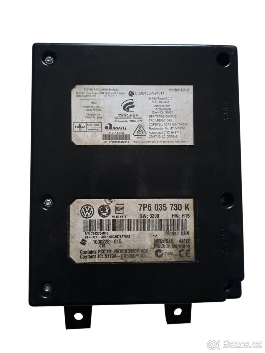 7P6035730K bluetooth řídící jednotka
