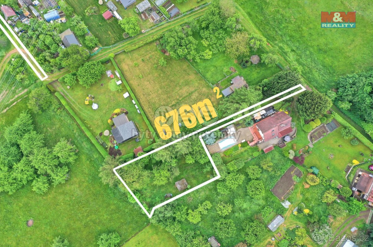 Prodej zahrady, 676 m², Dvůr Králové nad Labem