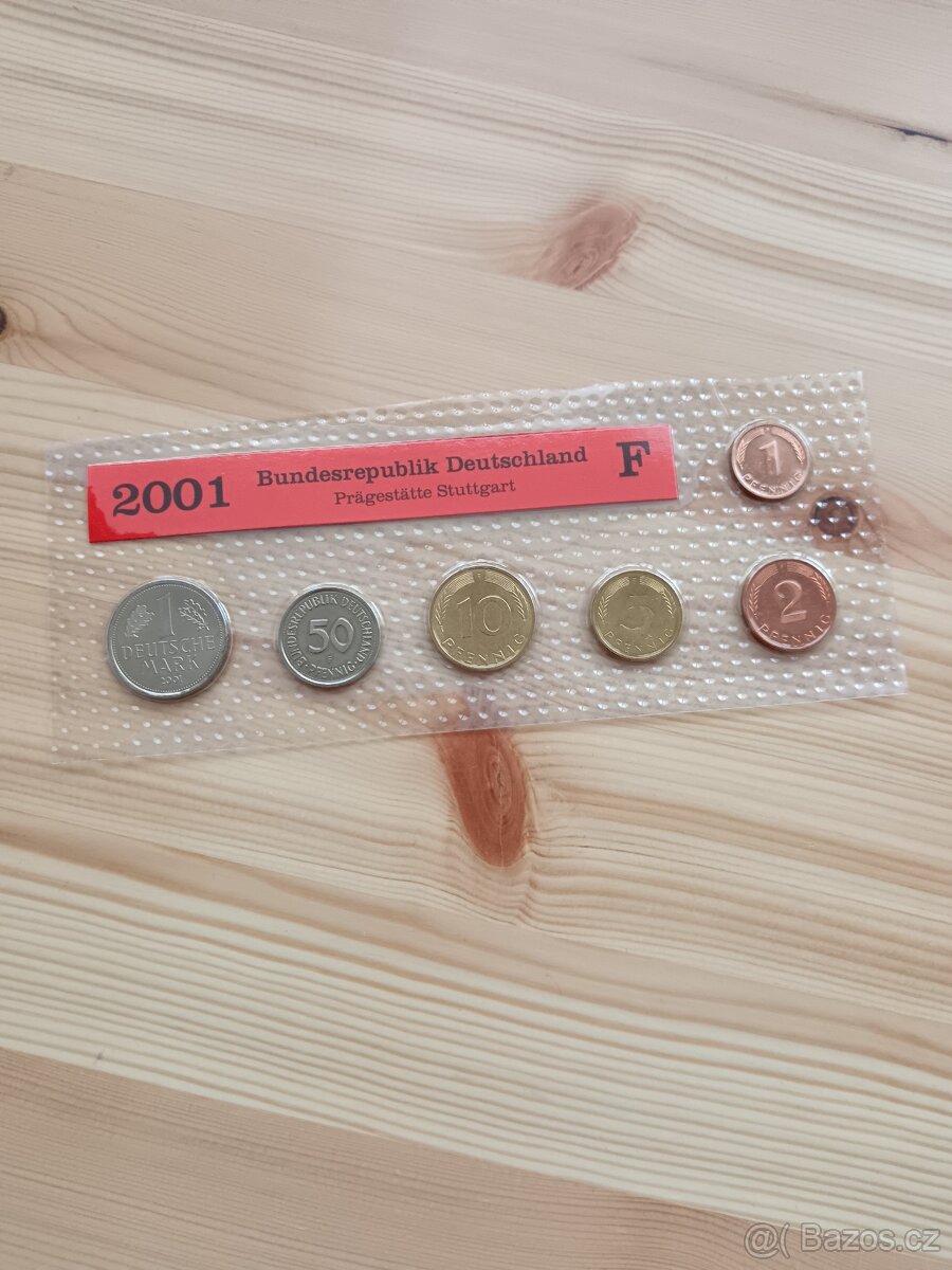 Sada mincí Německo 2001..