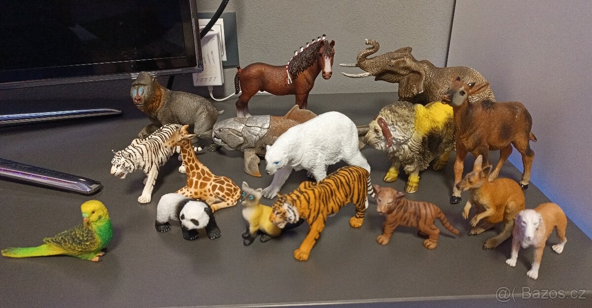 Figurky zvířátek Schleich komplet