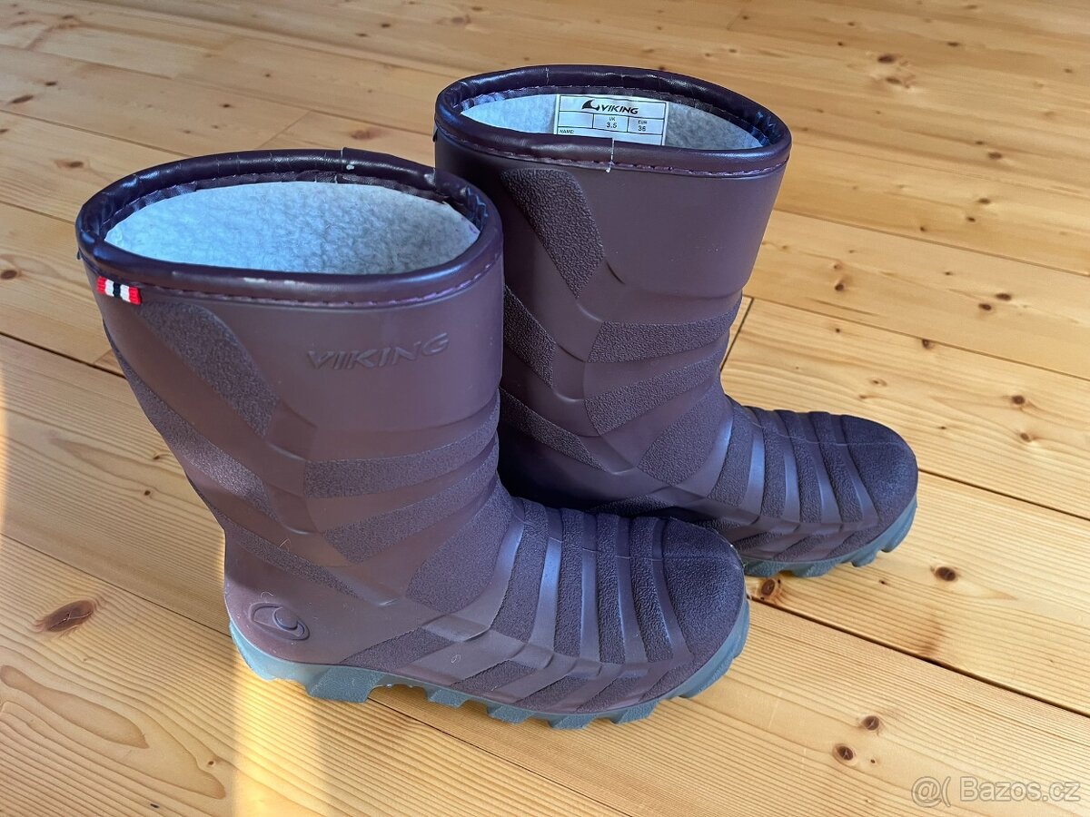 zimní zateplené boty Viking