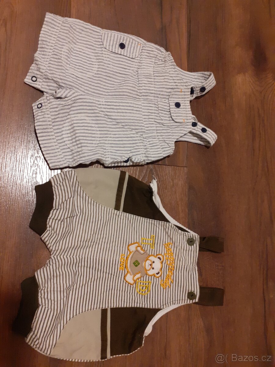 Oblečení chlapeček 43ks, vel.56