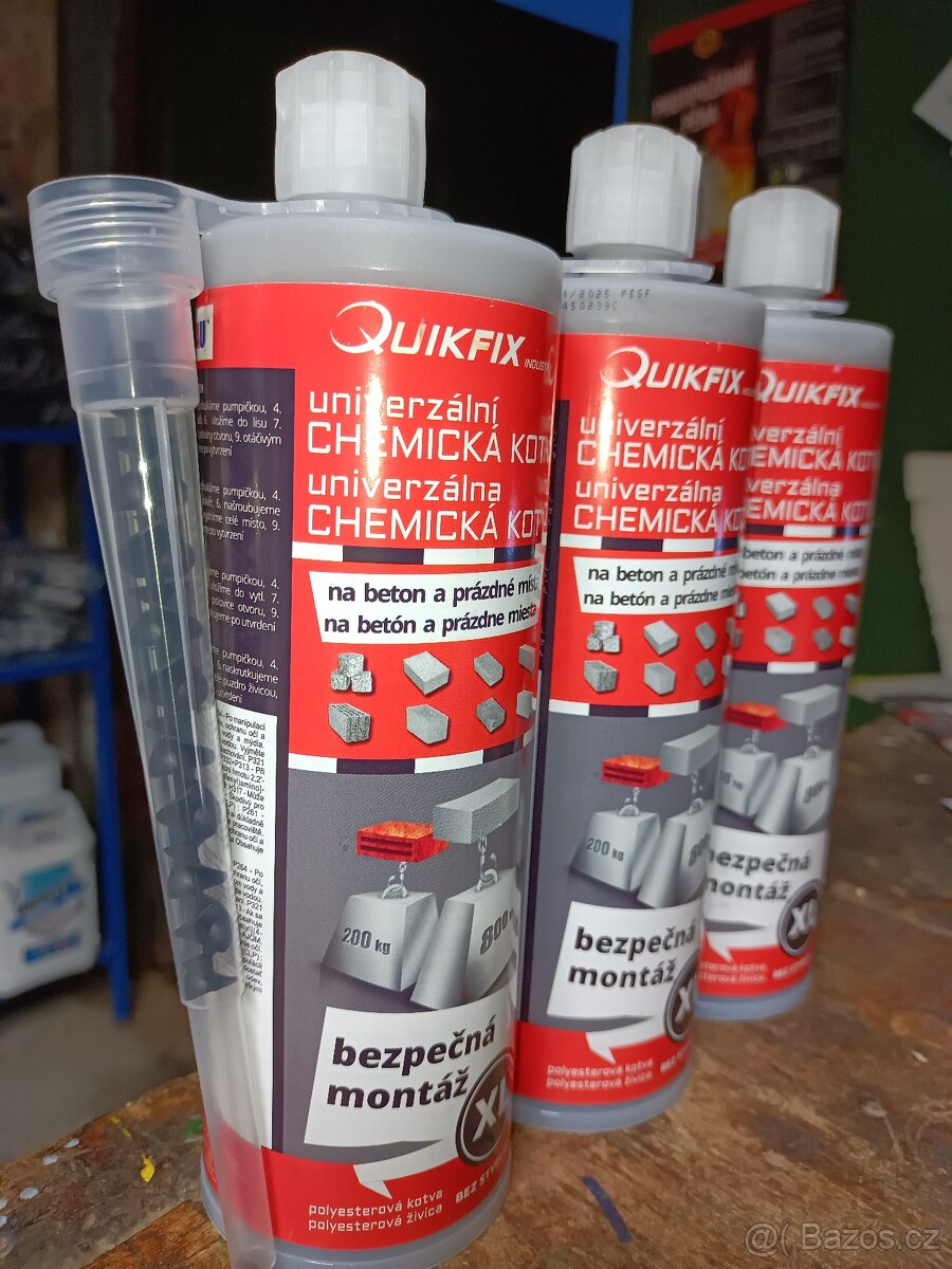 Chemická kotva 410 ml univerzální polyesterová