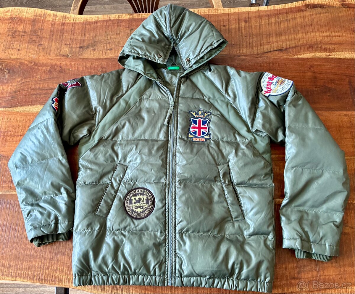 Benetton zimní bunda vel. 164