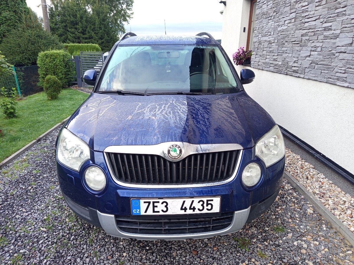 Škoda Yeti 4x4 2.0tdi 103kw servis