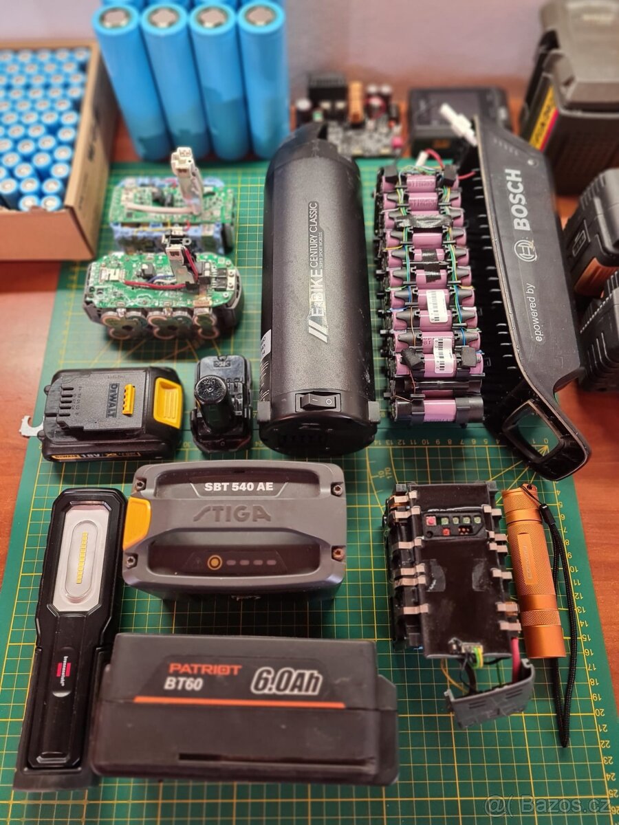 repase baterií elektrokola,elektrokoloběžky