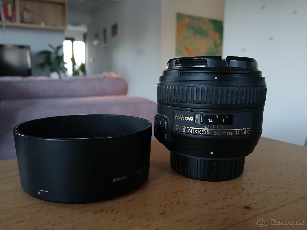 Nikon 50mm 1.4 1,4 af-s nikkor