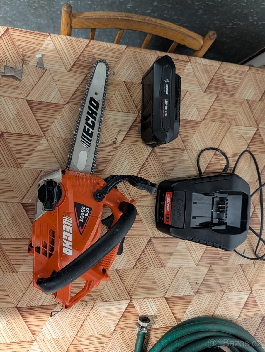 Aku pila echo DCS-2500 TC jednorucka výkon 1KW