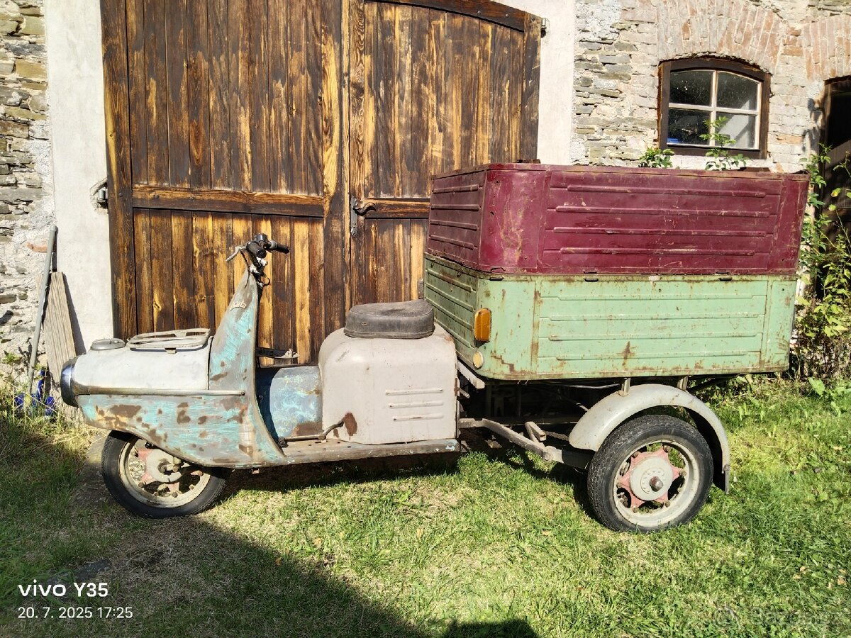 ČZ 175 prase typ 505 rikša