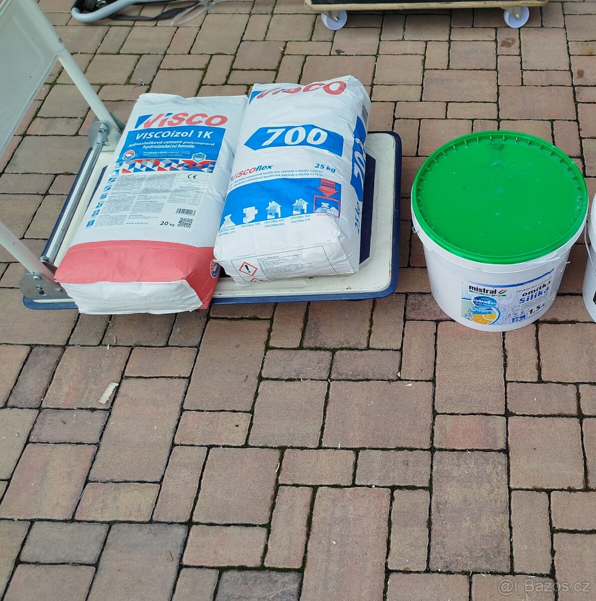 Hydroizolace,lepidlo,fasadni omitka