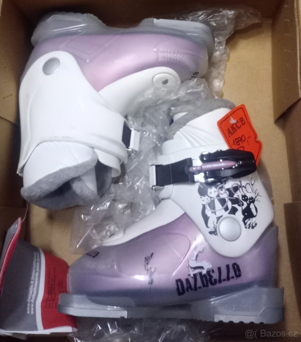 Nové dětské lyžařské boty 25,5