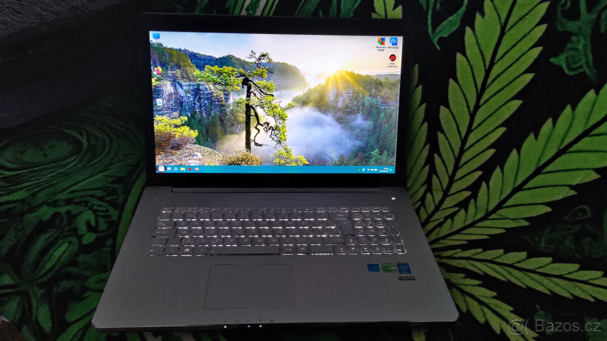 ASUS N750-i7-4700HQ♦16GB-RAM♦NVIDIA-GT750♦500GB-SSD♦W11-PRO