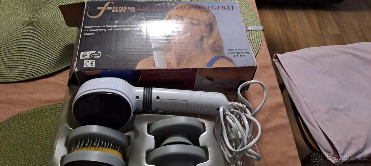 retro infra masážní lampa