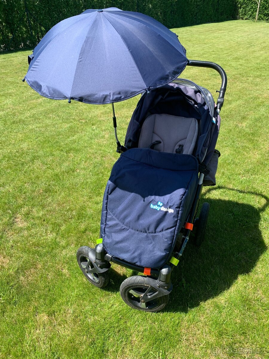 Kočár dvojkombinace zn. Baby Design Husky