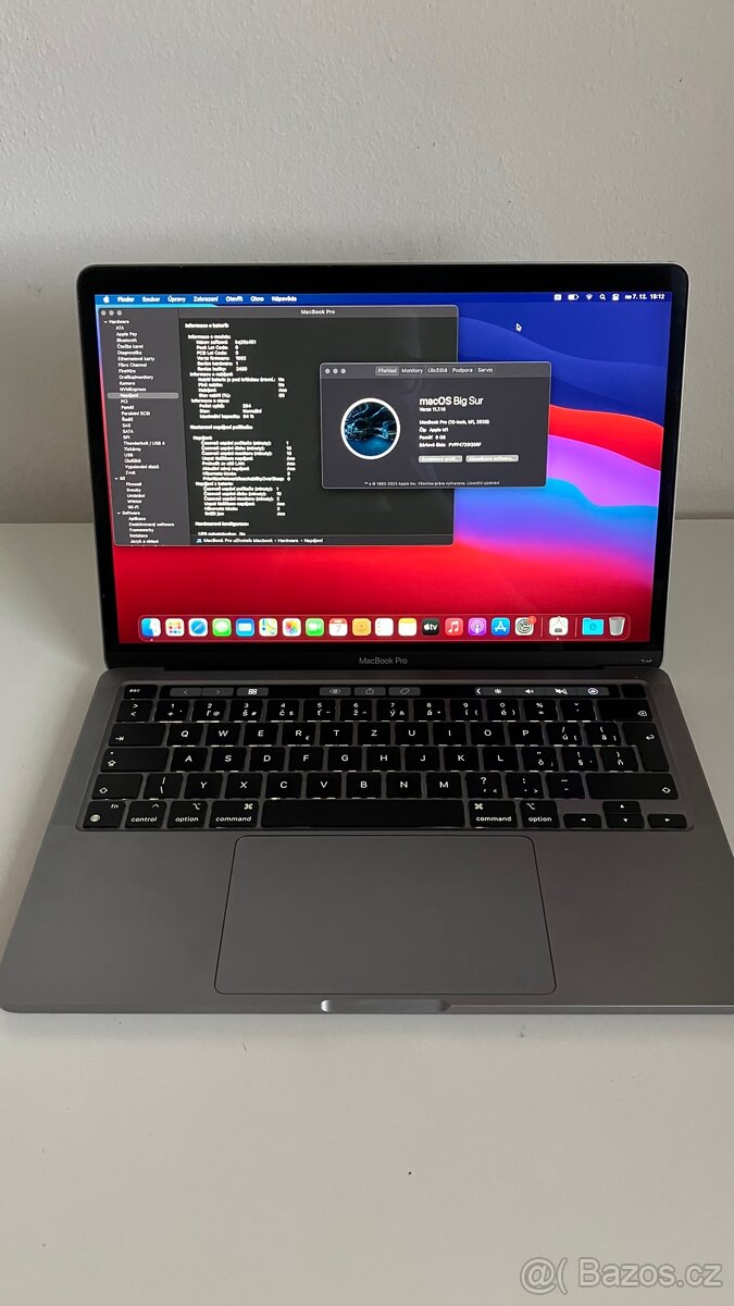 Macbook Pro 13” 2020 M1, 512Gb