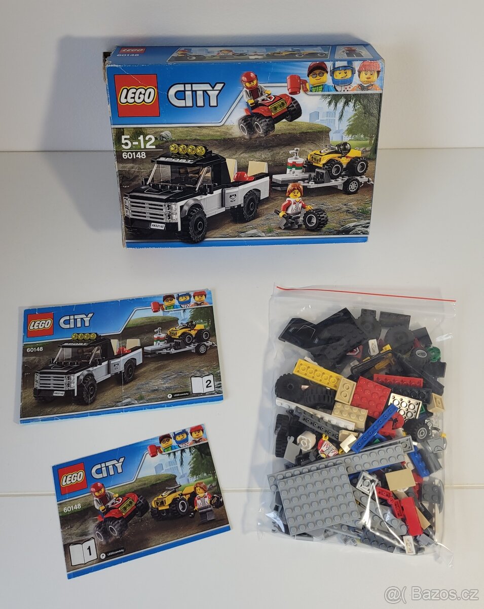 LEGO City 60148 - Závodní tým čtyřkolek