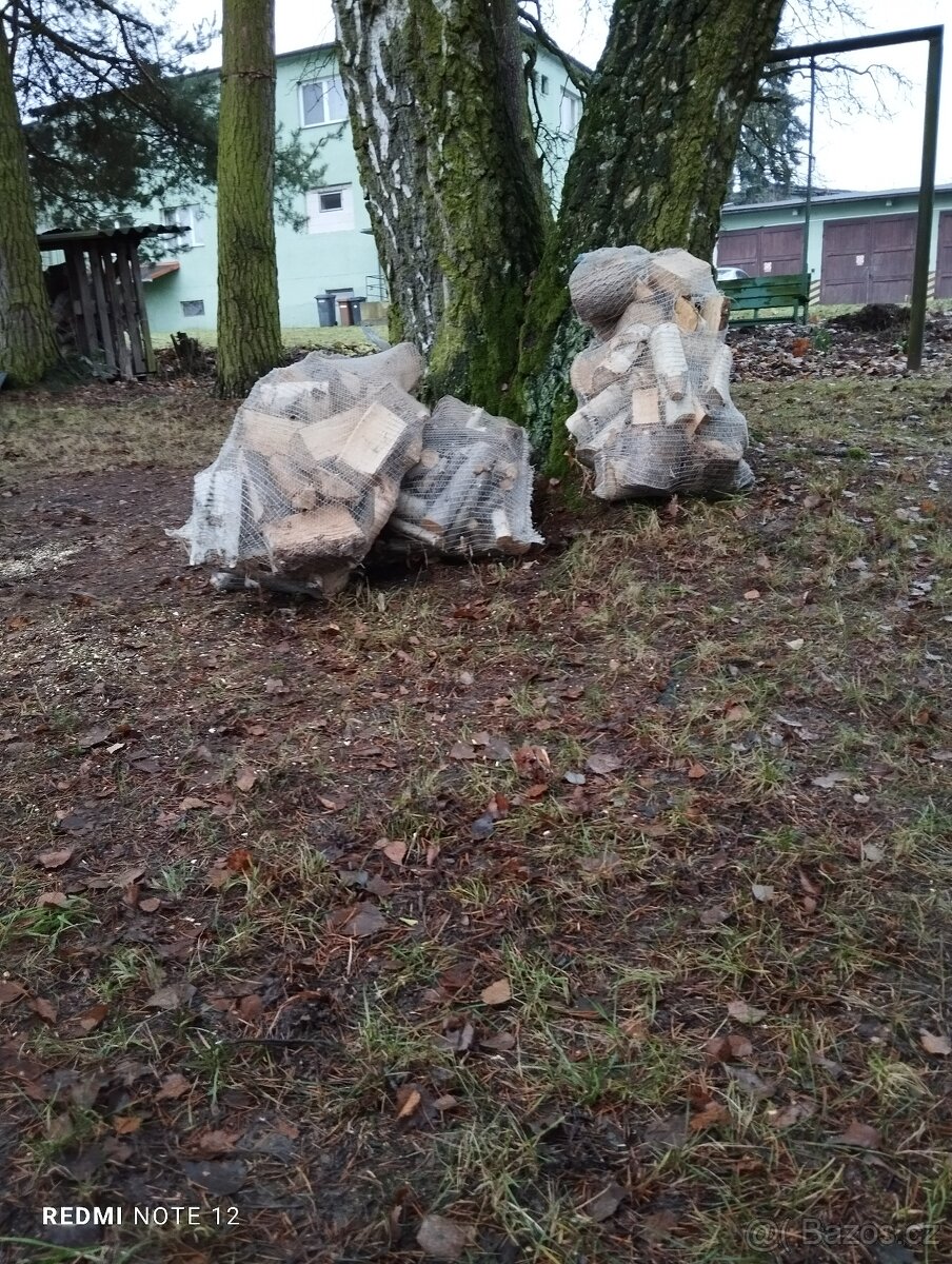 Dřevo suché - pytlované - Zábřeh