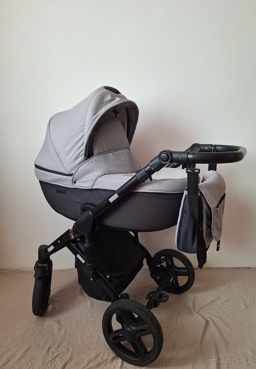 Kombinovaný kočárek Tudore Ranger šedý