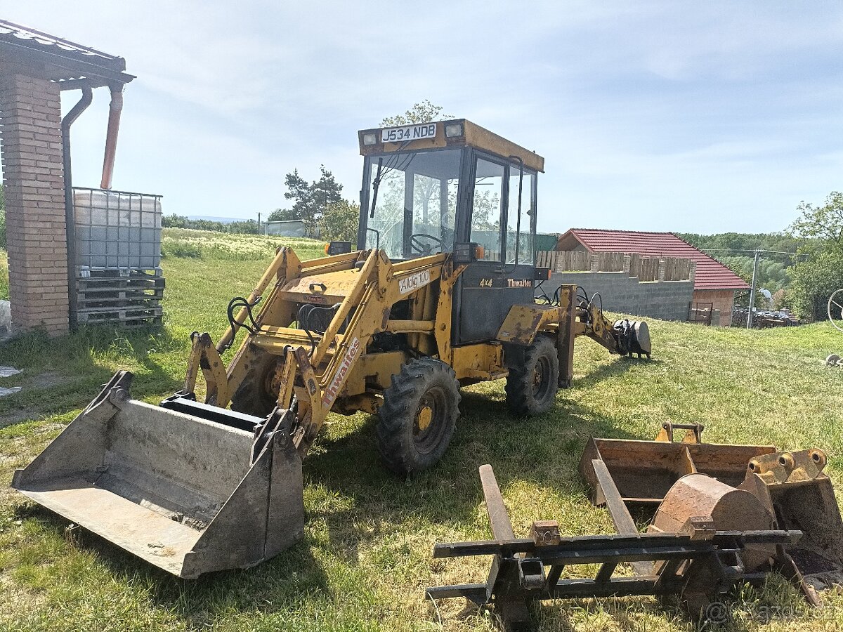 Thwaites alldig mini traktorbagr 4x4 (jcb 2cx)