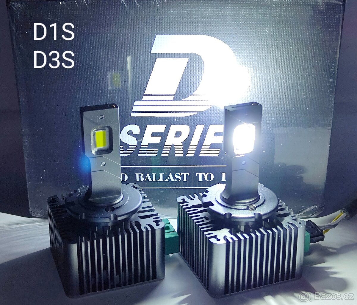 Led D1S D2S D3S D5S 6000k 70w led Výkon 70w pár Lumen 24 00