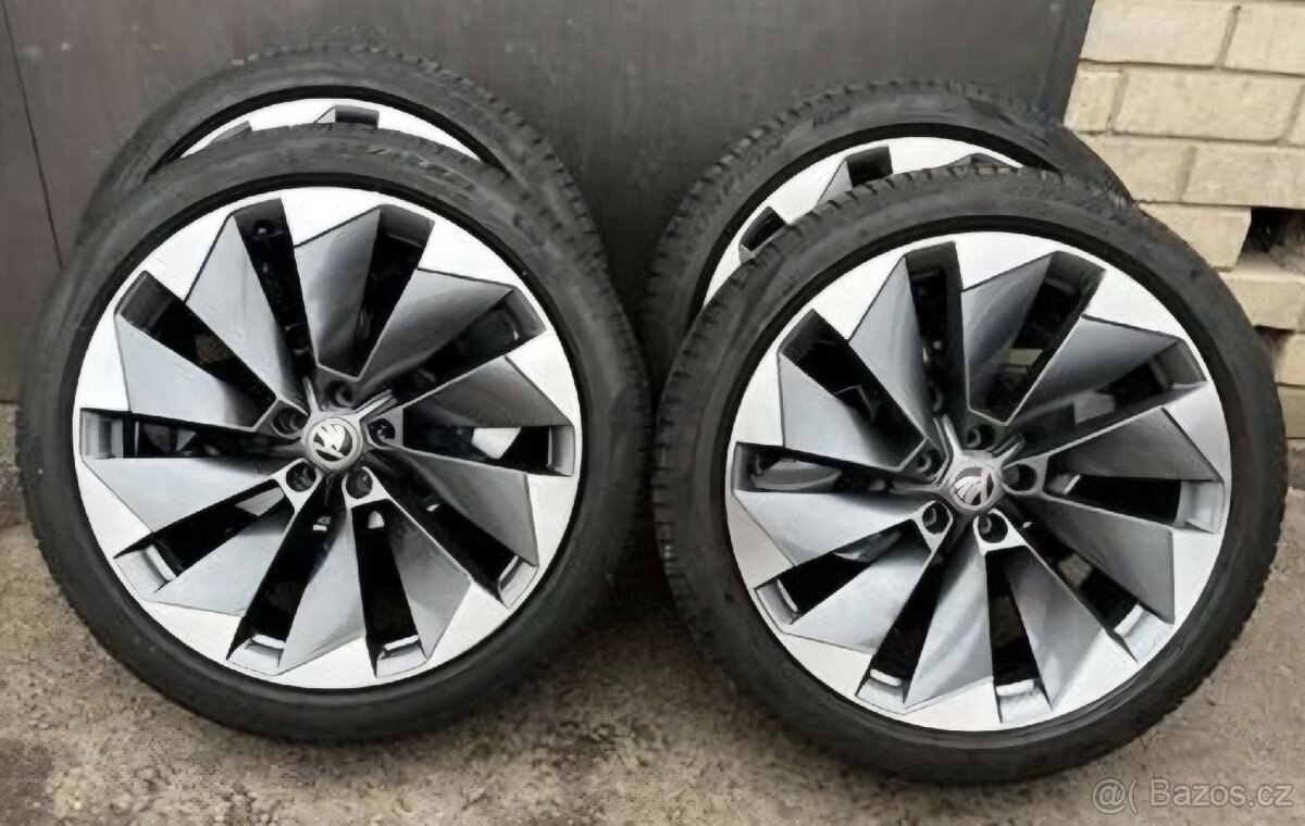 Alu originál Škoda Supernova 5x112 R21