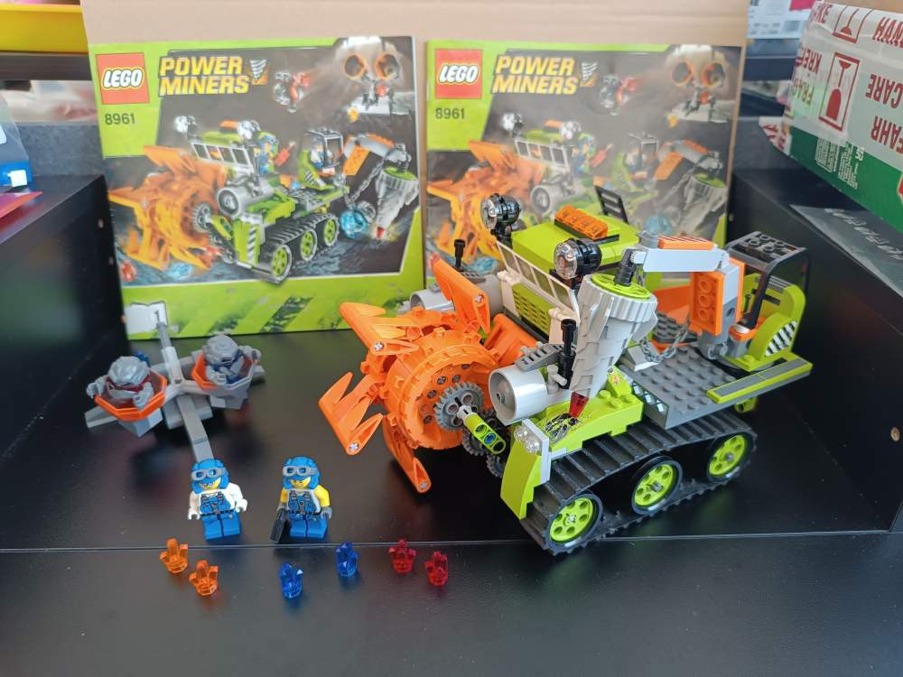 LEGO Power Miners 8961 Crystal Sweeper +návod