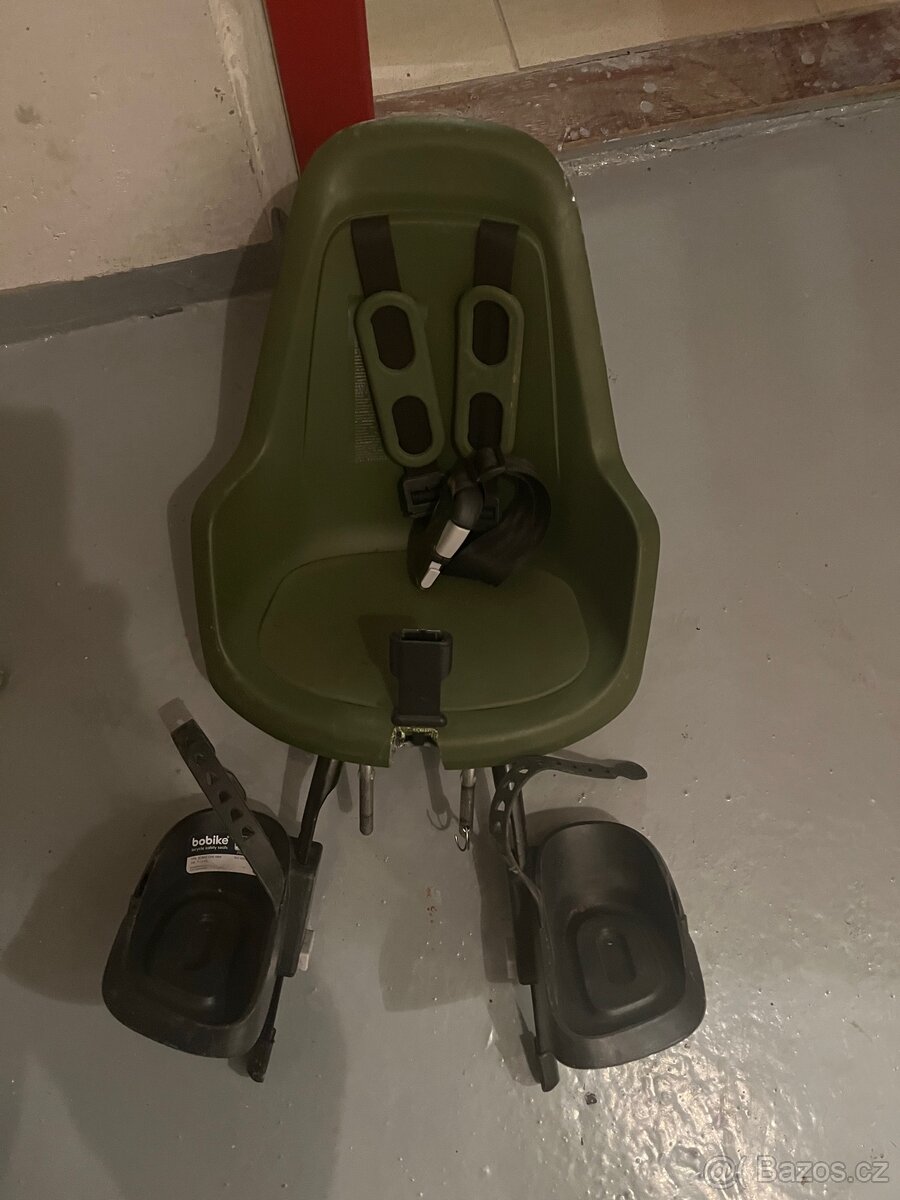Dětská sedačka na řídítka kola bobike obě