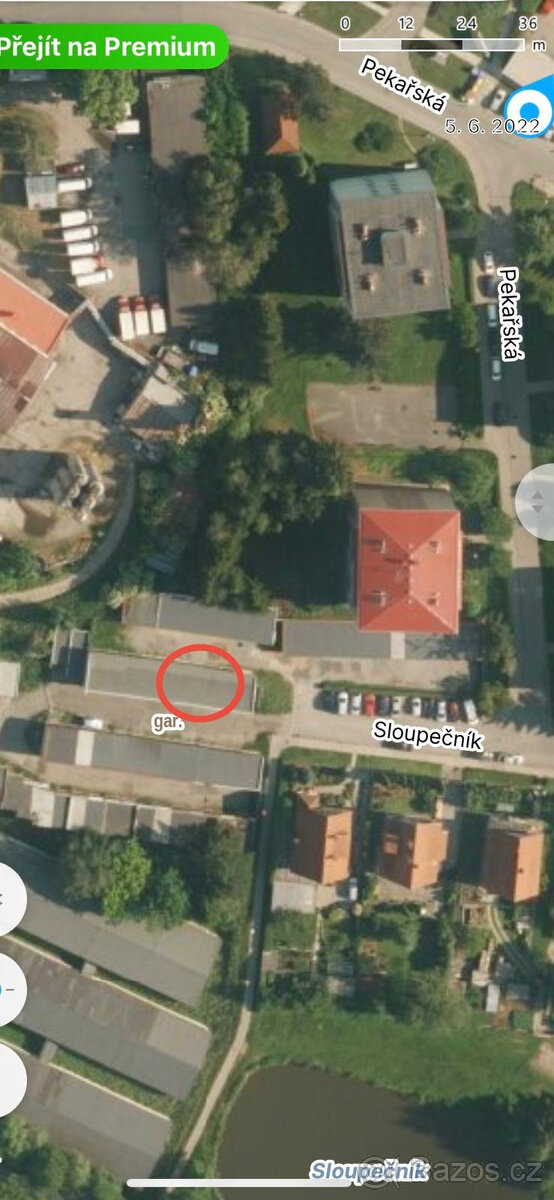 Pronájem garáže Blansko - Zborovce