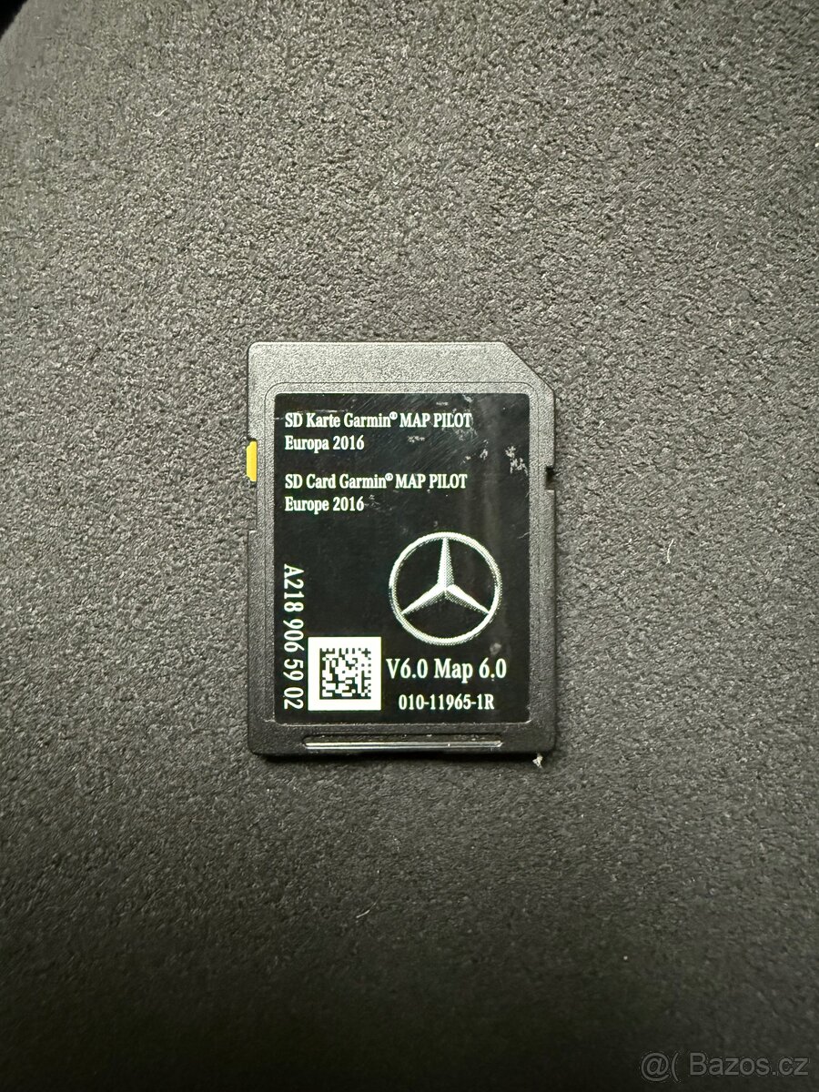 SD karta MAP garmin MERCEDES