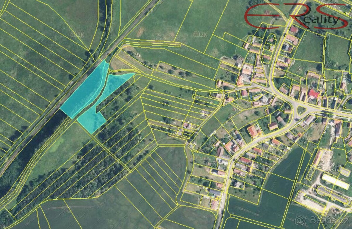 Zemědělská půda 12 012 m2, Smidary, okr. Hradec Králové
