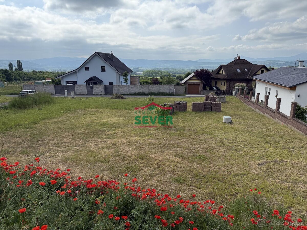 Prodej, stavební pozemek, OV, Unčín u Krupky, okr. Teplice,
