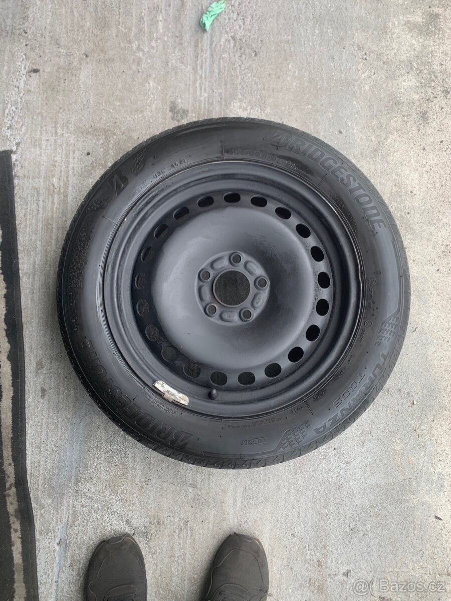 Náhradní kolo Ford 205/55 R16, 5x108, ET50