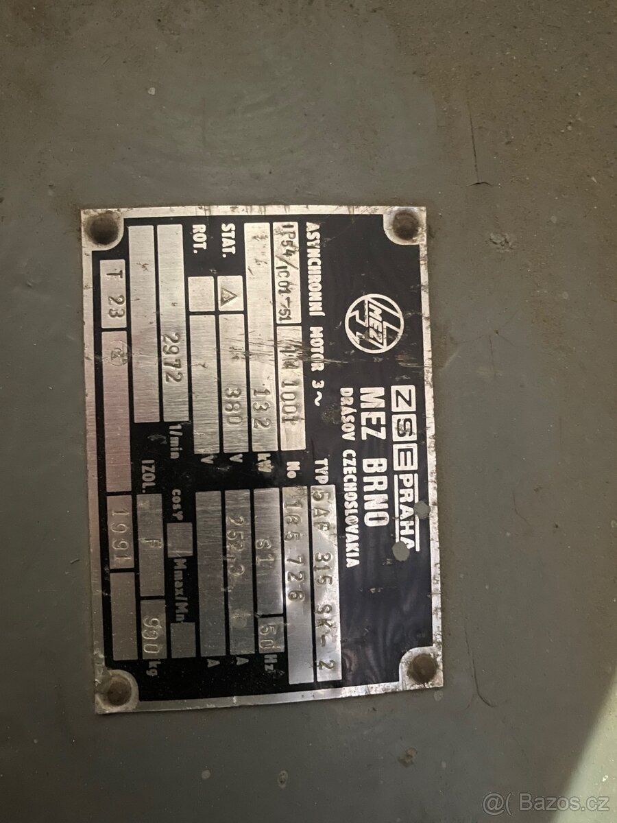 Elektromotor servo, stejnosměrný Siemens MEZ