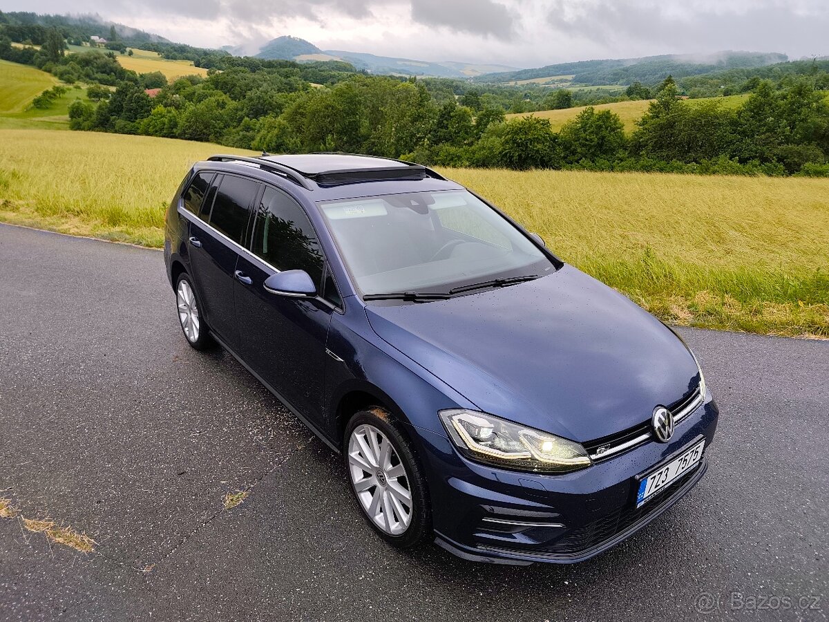 VW Golf 7 R line, 2.0tdi, Matrix, tažné, webasto, panorama