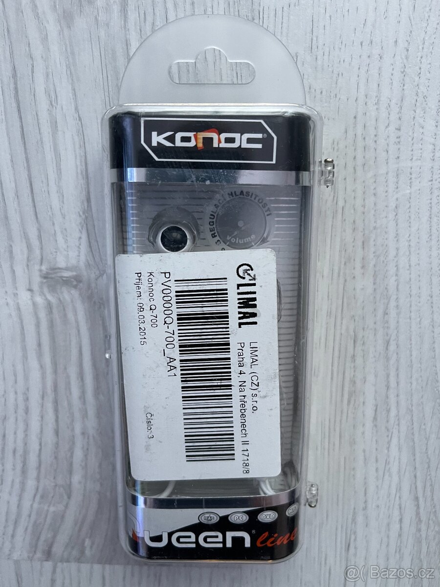 Sluchátka do uší Konnoc Q-700
