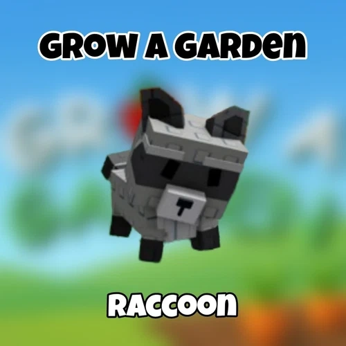Racoon Grow a Garden Roblox