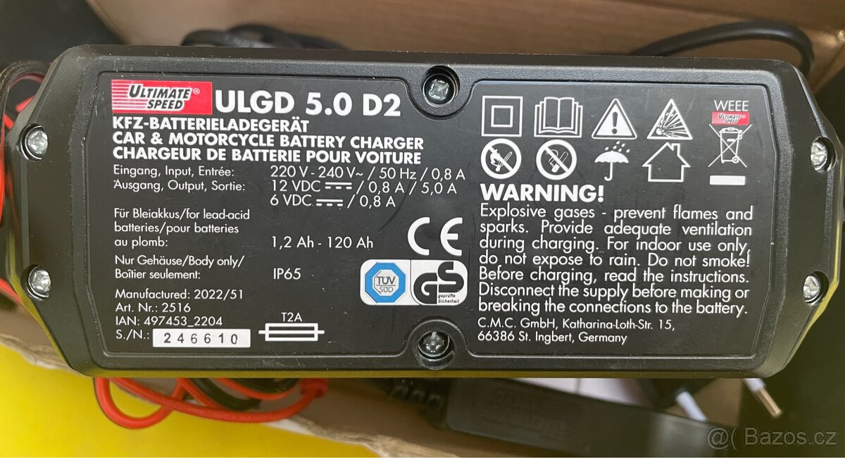 Nabíječka Ultimate Speed ULGD 5.0 D2