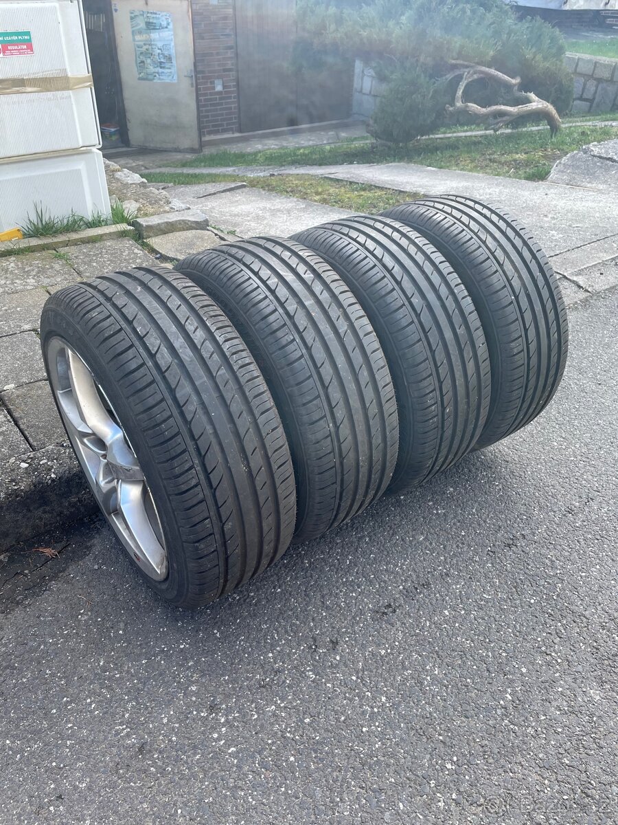 Alu kola R17, letní pneu