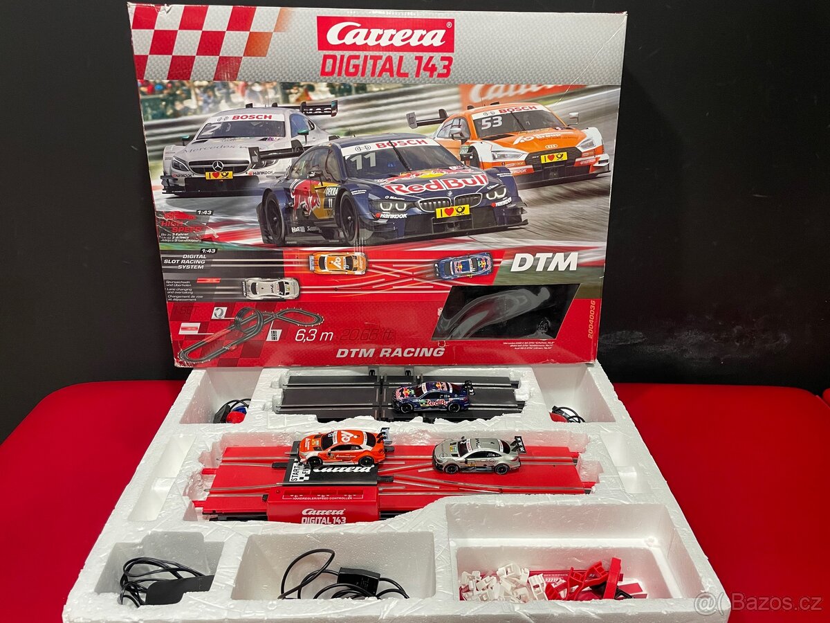 Autodráha Carrera Digital 143 DTM Racing 6,3 m