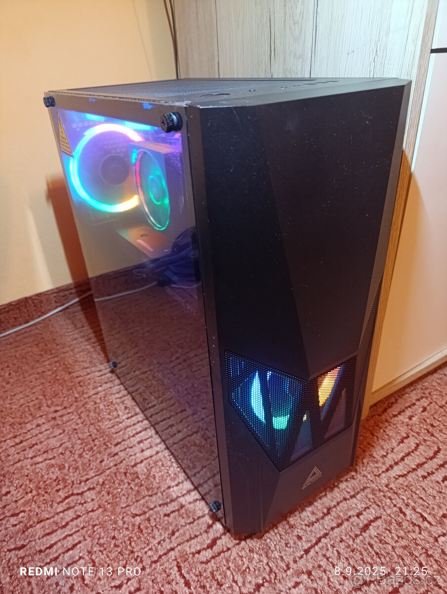 Herní PC- Ryzen 5600X, 16GB RAM, 1TB NVME, RTX3060TI, WIN11