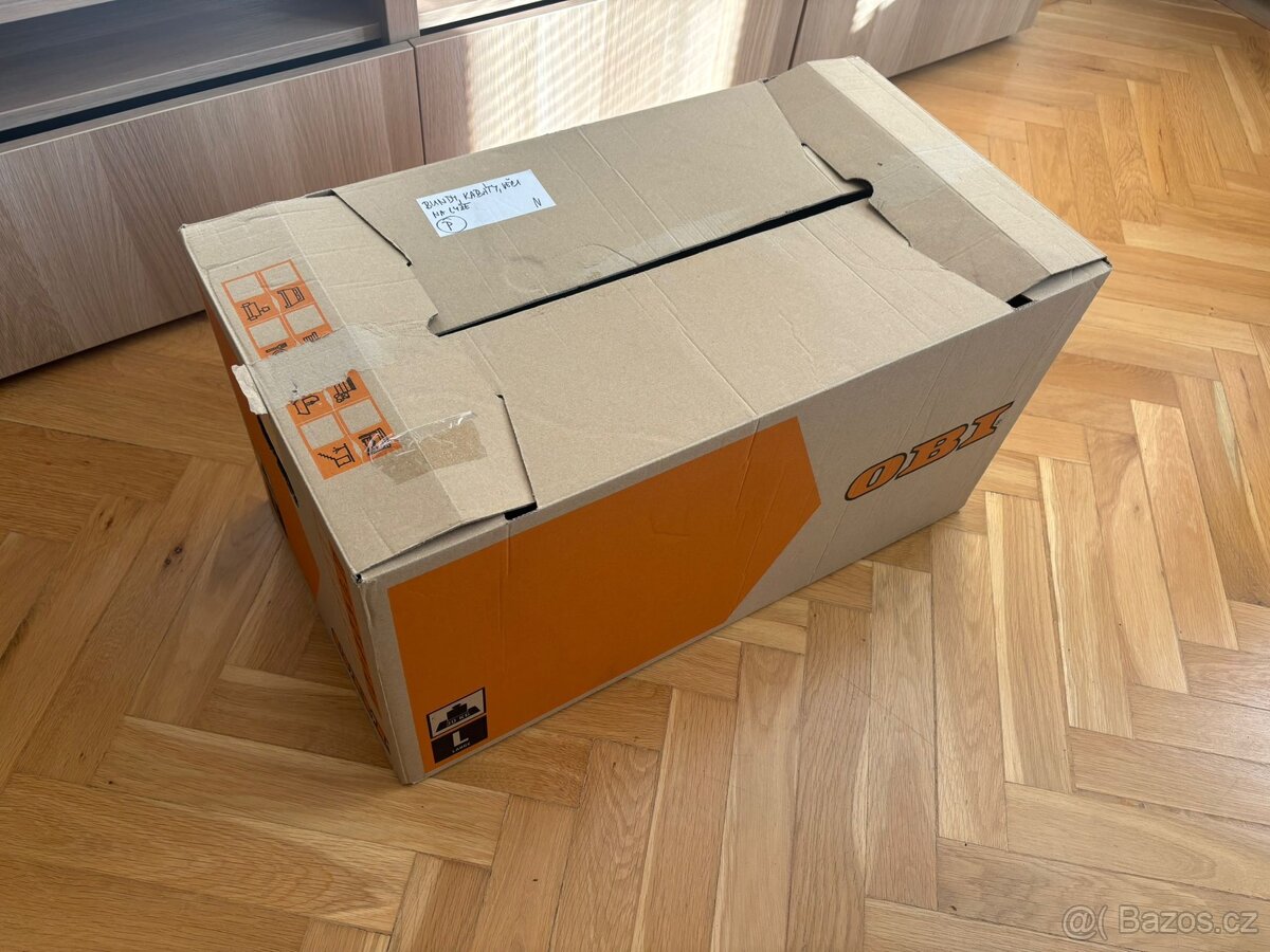 Rezervace - Stěhovací krabice z OBI velikosti M a L