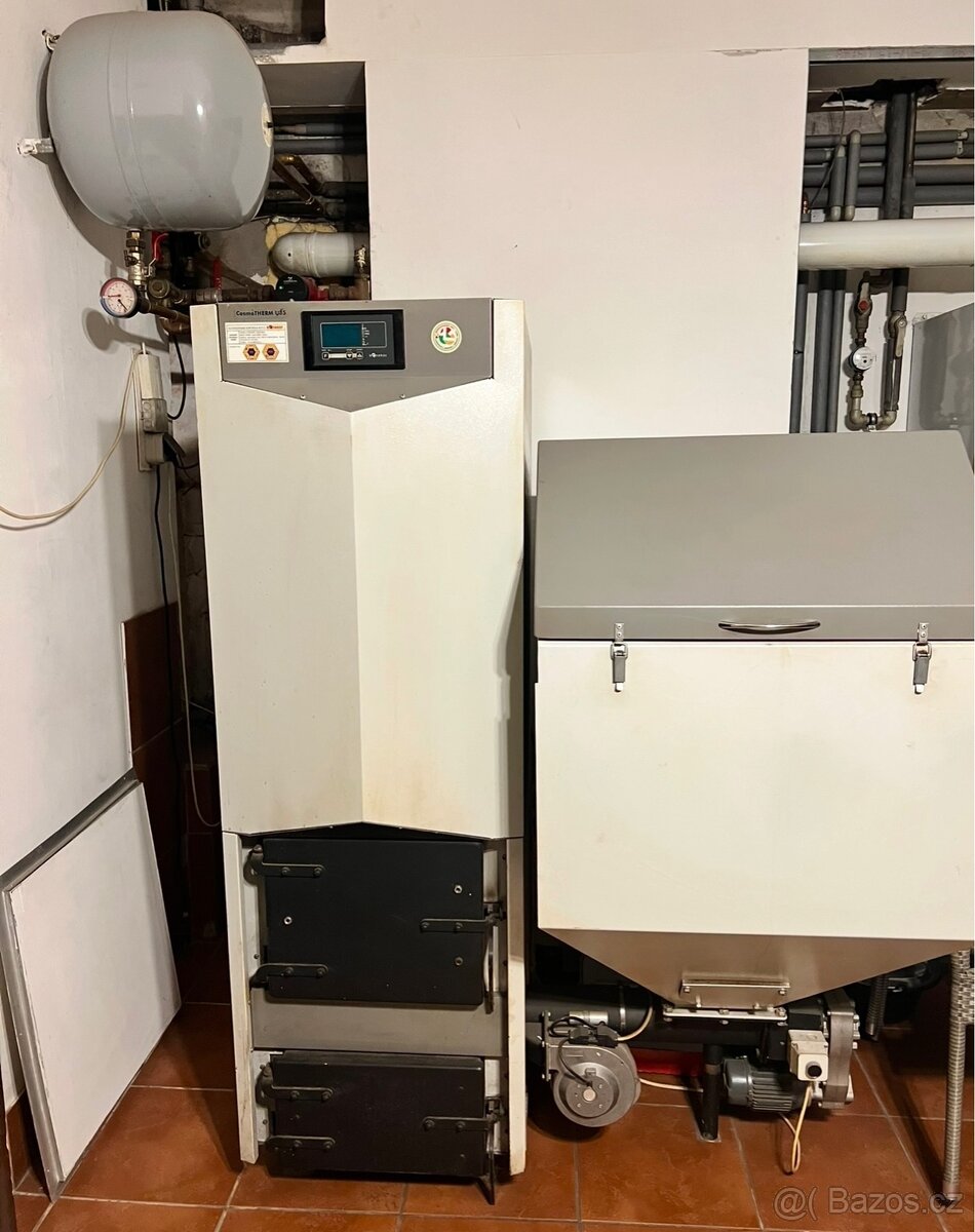 Prodala automatický kotel na uhlí cosmotherm