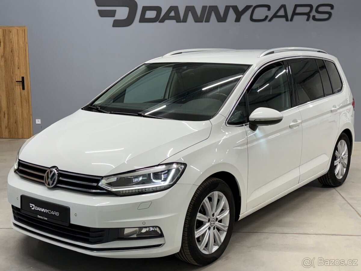 VW TOURAN 2.0TDI 110kw, HIGHLINE, FULL LED, WEBASTO, NAVI