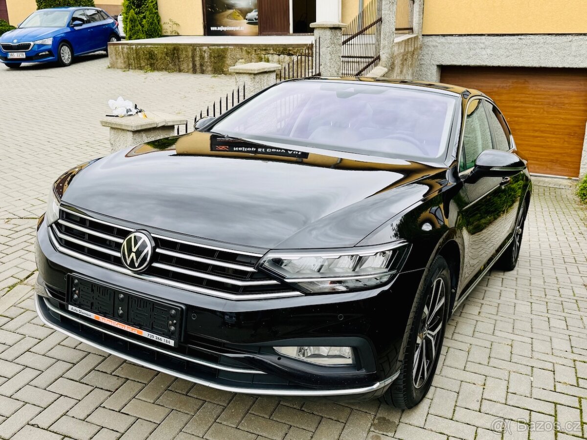 VW PASSAT 1.5TSi 110kW ELEGANCE DSG ACC Vyhř.okno Masáž 2021