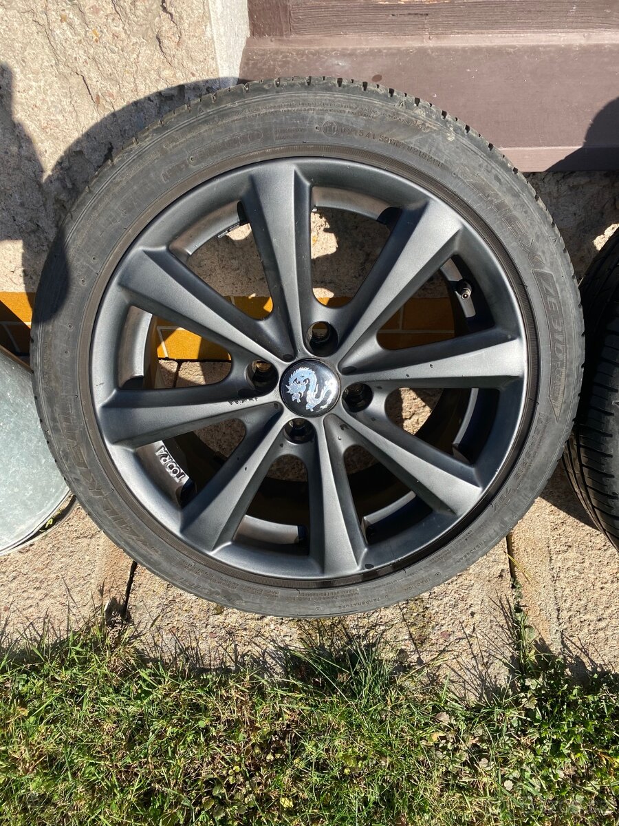 alu disky - kola s letními pneumatikami