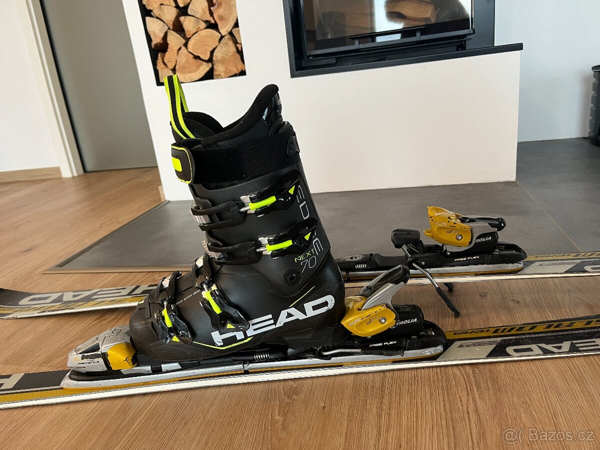 Dětské lyže a lyžařské boty HEAD