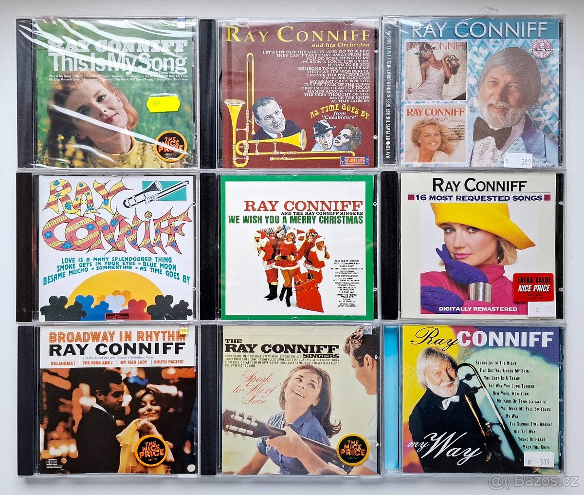 Prodám diskografii Raye Conniffa na CD