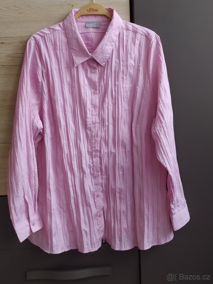 Dámská košile růžová
