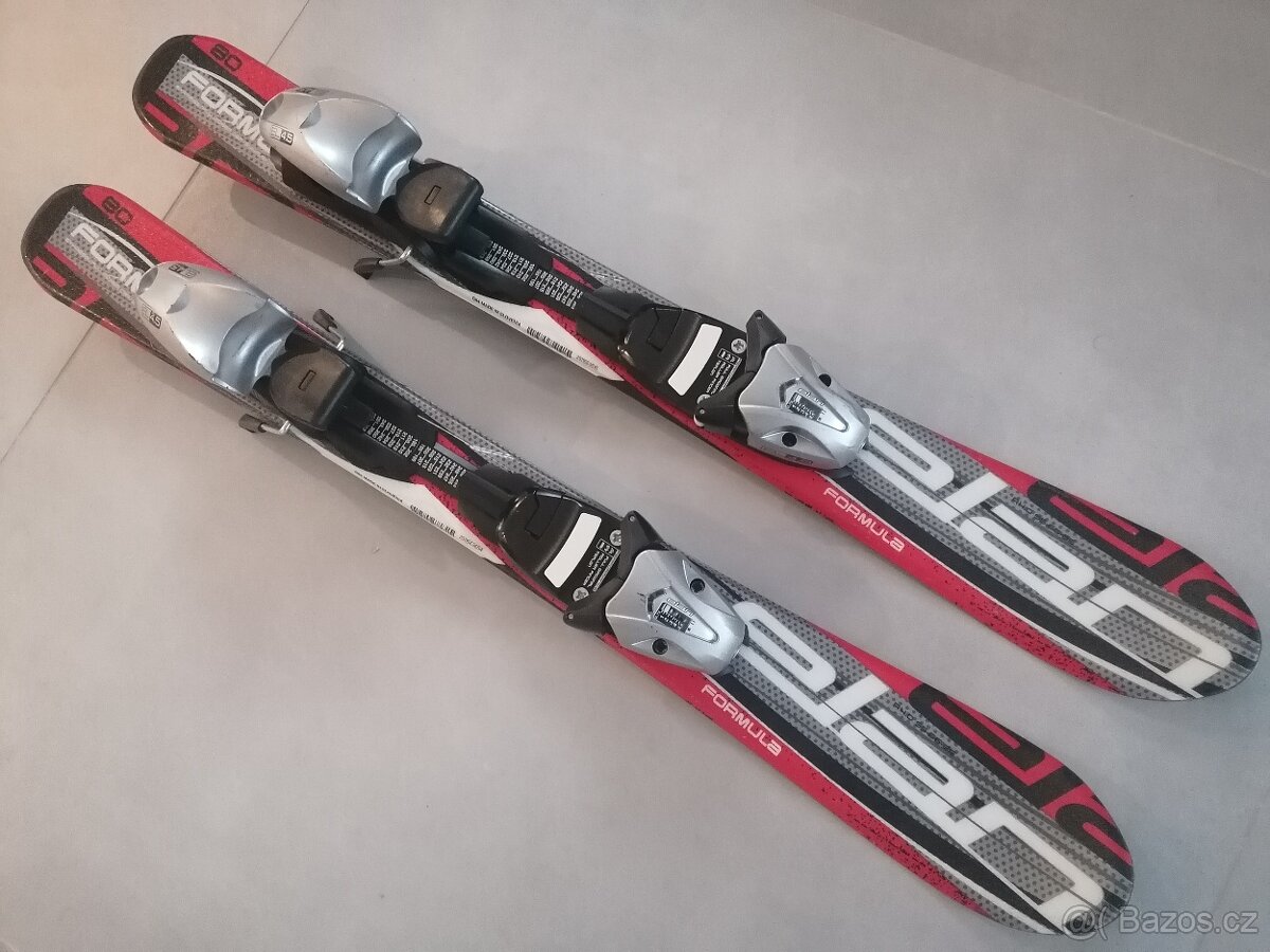 Prodám lyže Elan Formula. Velikost 80cm.