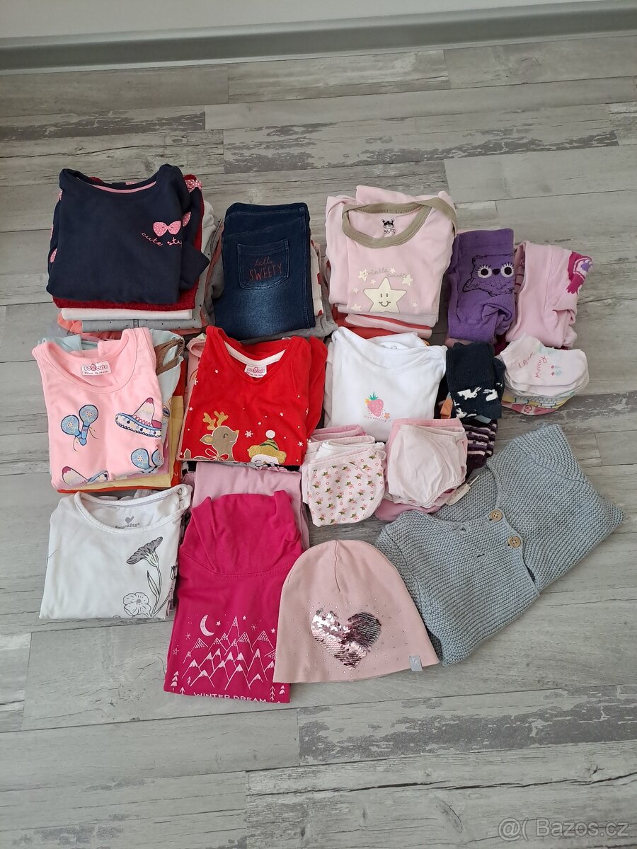 Dívčí mix oblečení 86/92